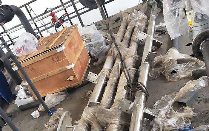 長浦攪拌設備獲客戶稱贊！