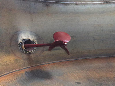 側(cè)入式攪拌裝置